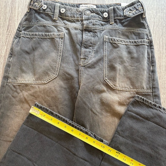 NEW! Free People The Palmer cuffed jeans - Picture 6 of 12